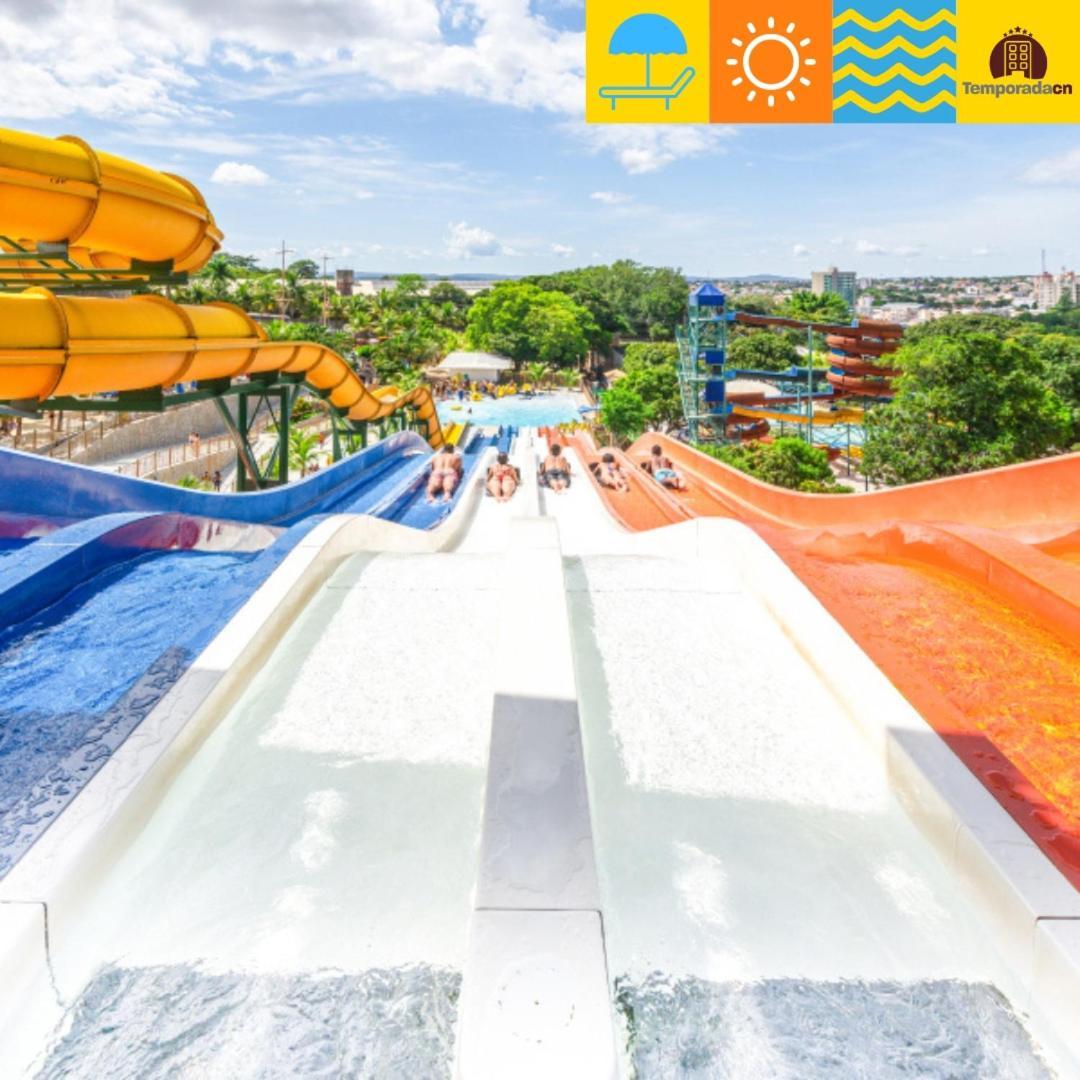 Piazza Com Acesso Ao Acqua Park Caldas Novas Exterior foto