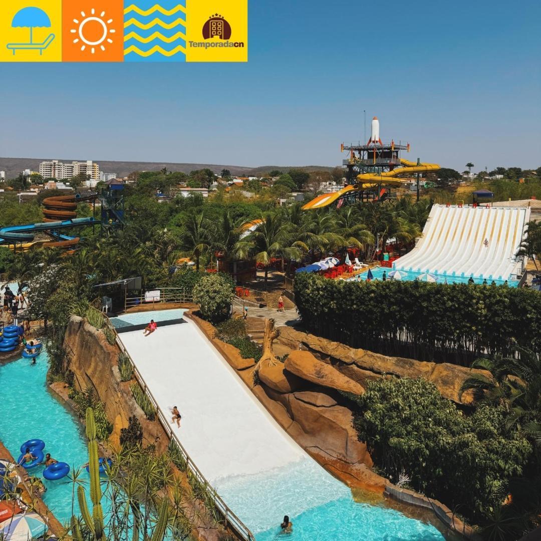 Piazza Com Acesso Ao Acqua Park Caldas Novas Exterior foto