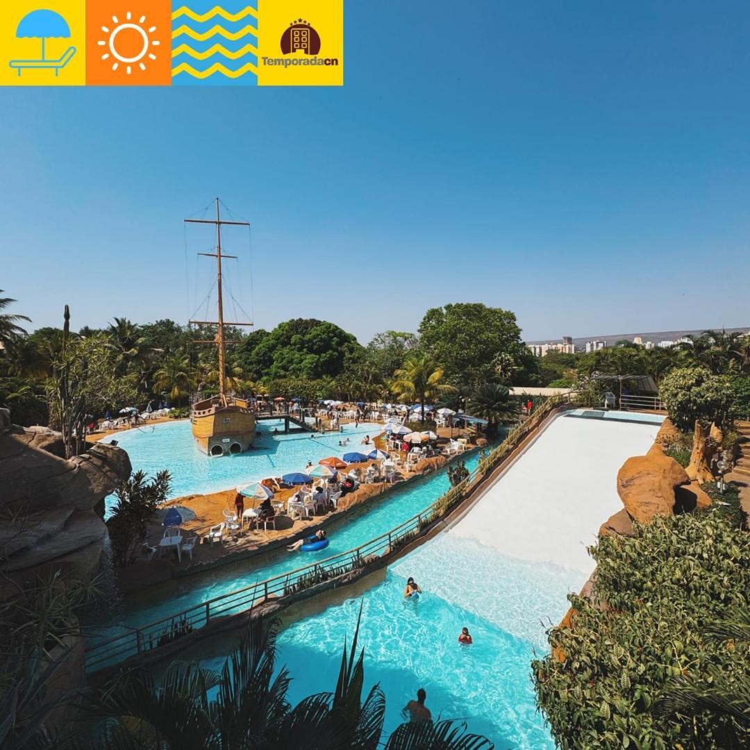 Piazza Com Acesso Ao Acqua Park Caldas Novas Exterior foto