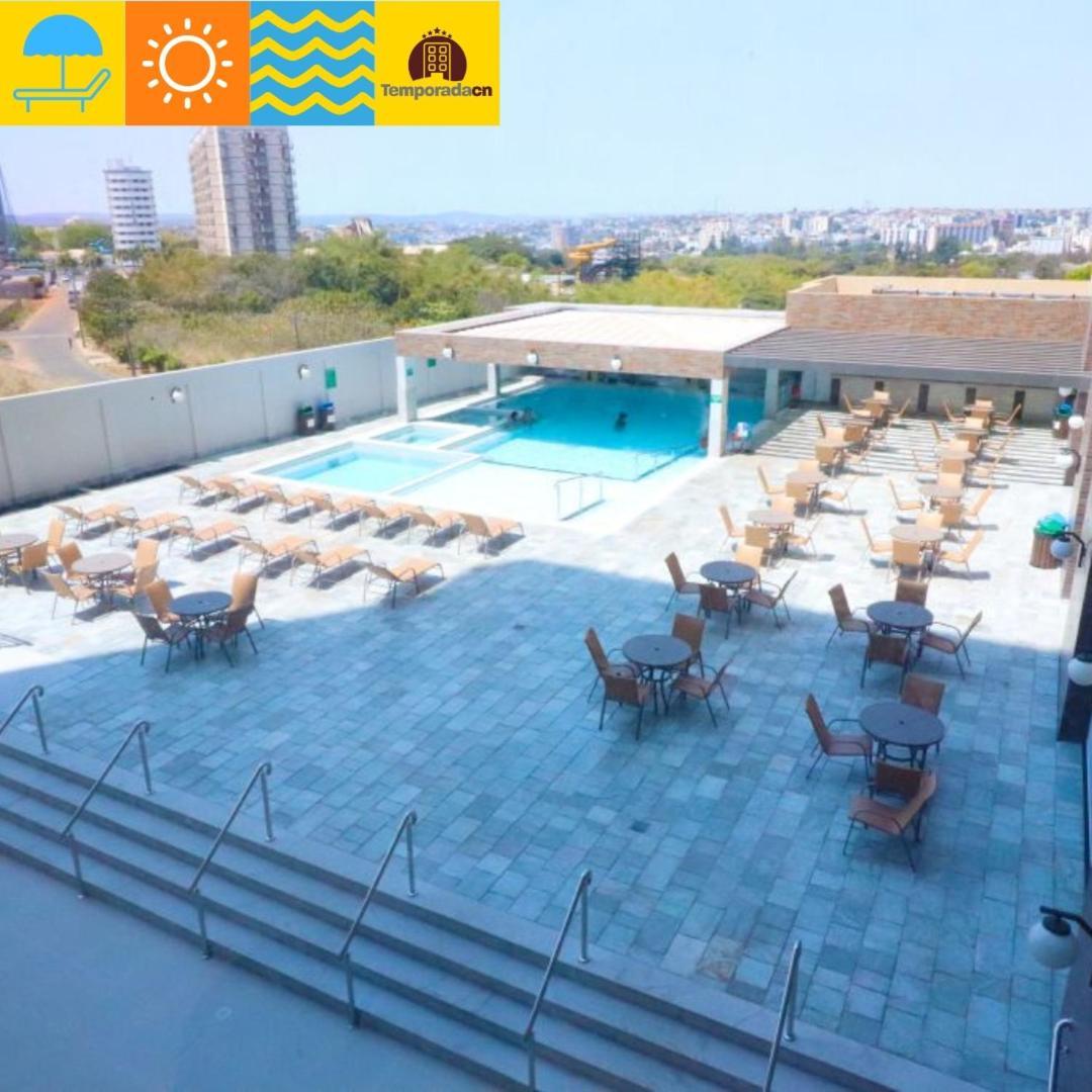 Piazza Com Acesso Ao Acqua Park Caldas Novas Exterior foto